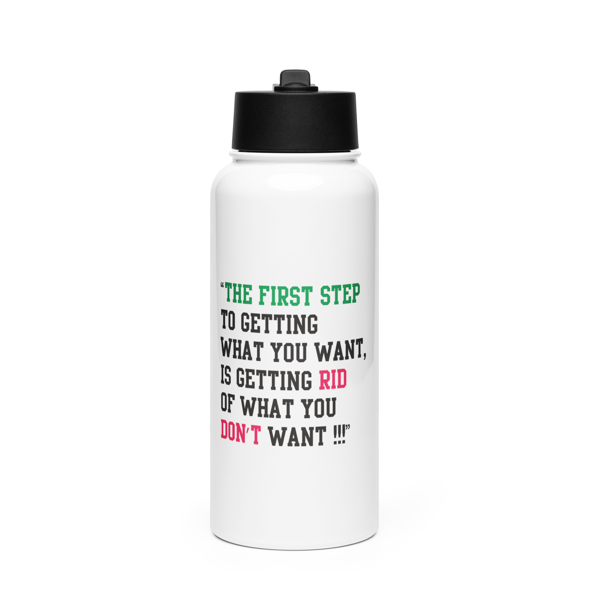 Motivational Bottle Design #13