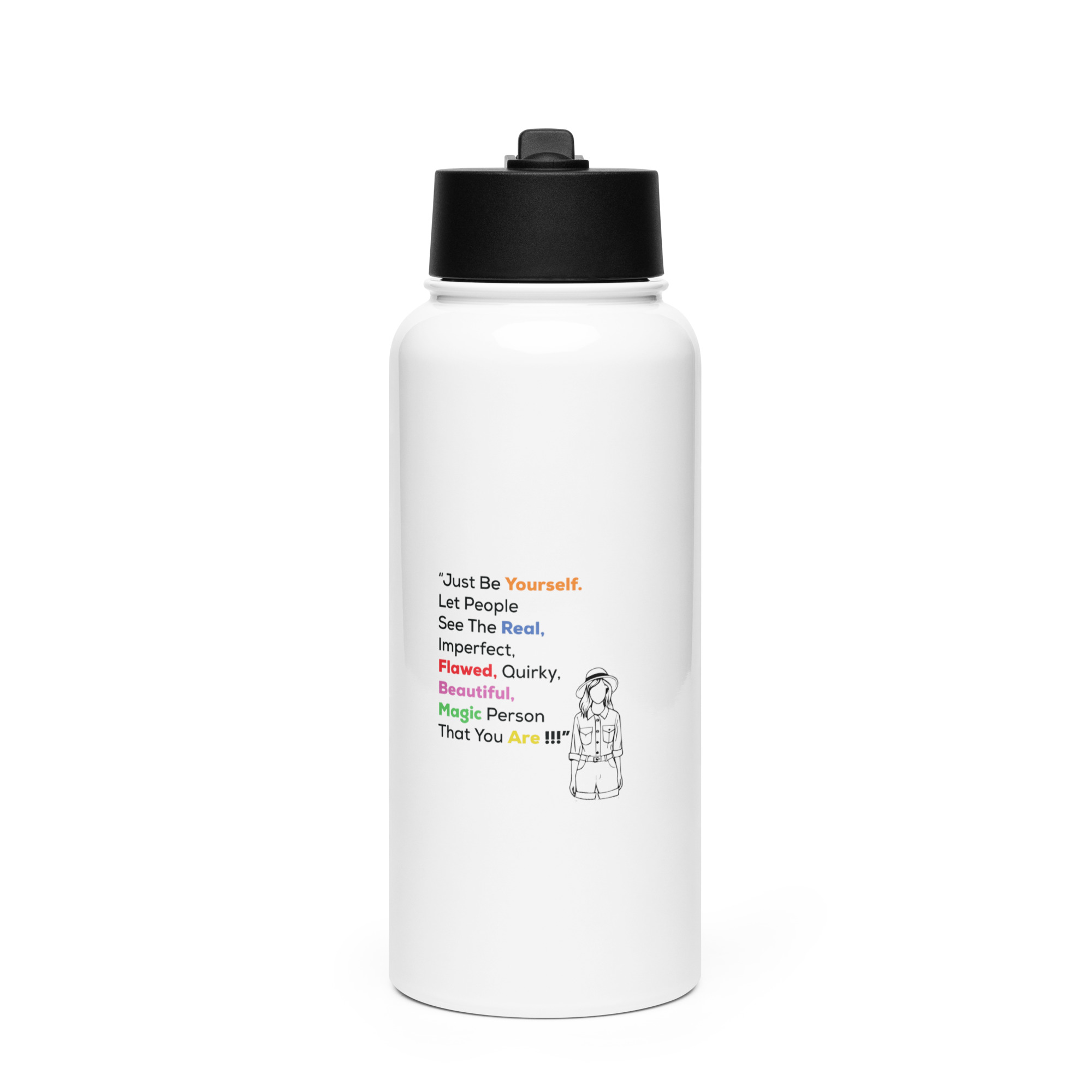 Motivational Bottle Design #14